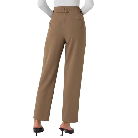 Halara High Waisted Side Pocket Solid Work Tapered Pants Size XL - Picture 4 of 8